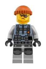 Figurine / Minifigure Lego Ninjago - Shark Army Thug (njo356) Set 70607
