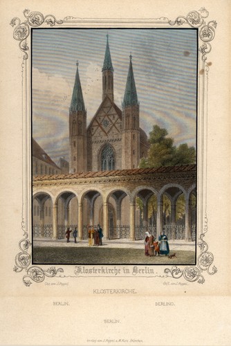Berlin eglise monastère - eglise,