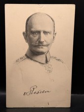Carte postale postcard général portrait dessin de Beseler Anvers