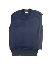 Jean Paul Gaultier Homme Vintage Navy Vest  Open on the front  Size L Fits M