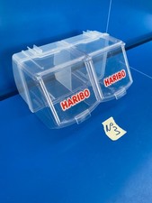 Présentoir Distributeur Bonbons Haribo 2 Trappe Publicitaire Plastique Vitrine 3