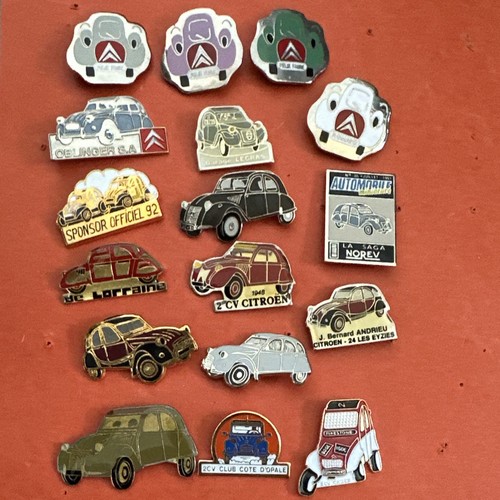 Citroën lot pins 2cv - citroën, 17