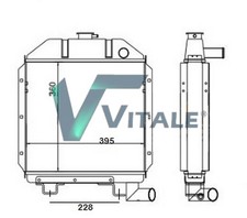 RADIATEUR EAU CASE IH