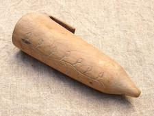 Outil ancien coffin en bois