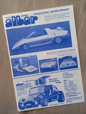 ALBAR SWISS DESIGN BUGGY KAFER