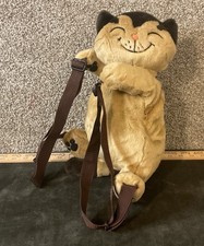VTG Rare 16 Inch Sekiguchi Monchichi Kater Jacob Cat Backpack Sven Hartman Anime