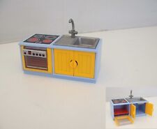 PLAYMOBIL (R2195) MODERN HOME - Blue Furniture Combined Dishwasher Sink 5167
