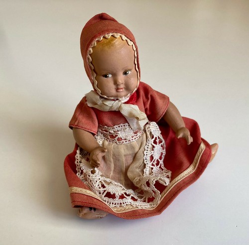Ancien poupee chaperon - ancien,