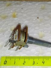 Potentiometre 2x 100 K ohm Log axe 6 mm prise physiologique 50 k ALPS       N113