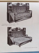 Le Chatelain Fabrique J. Condamin Ivry/Seine Circa 1920 Cosy Sofa Bed Catalog