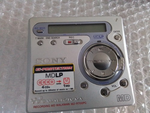 Minidisc recording r700pc - , mz-r700pc