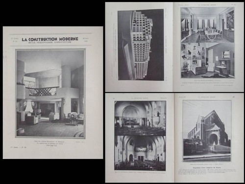 Construction moderne 1932 - moderne, 39
