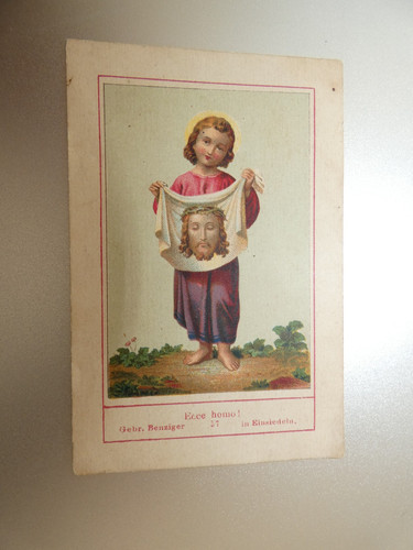 Image pieuse ecce - ecce, avec