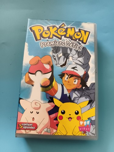 Cassette vhs pokémon premiers - cassette,
