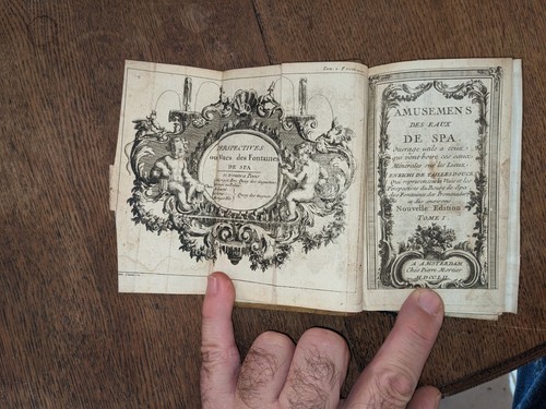 Livre ancien amusemens des - livre, ancien-