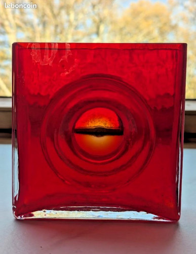 Vase rouge décoration - rouge,,