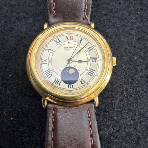 Vintage seiko 6f22 6059 - seiko, gold