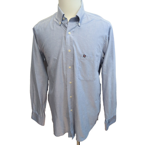 Chemise chaps oxford bleu - oxford,