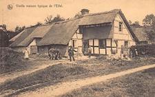 Belgique - Cantons de l'Est - Province de Liège - Vieille maison typique de l'Ei