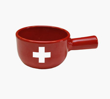 SWISS Caquelon Fondue Rouge