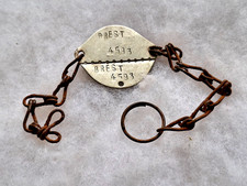 Une plaque d'identité