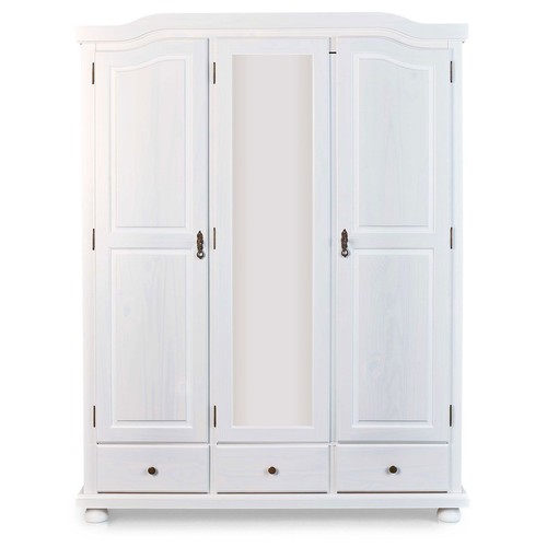 Armoire portes 3 tiroirs - 3, &