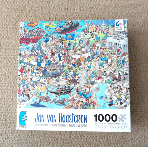 Ceaco puzzle 1000 piece jan - ceaco,