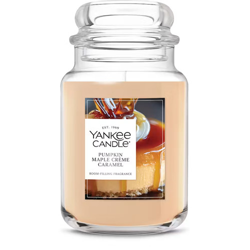 Yankee candle pumpkin maple - candle,