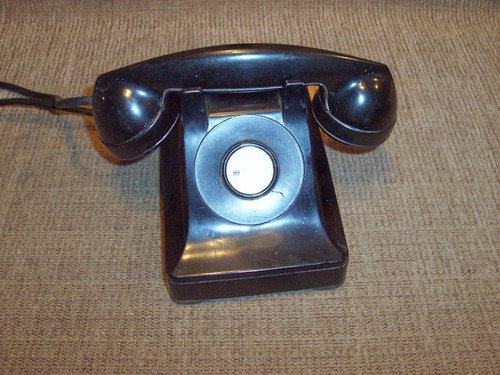 1940 black bakelite - 1940's, bell
