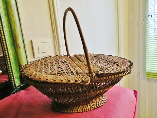 Panier osier rotin - panier, en