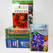 Le Jardinier Paresseux Lot 5 Livres Larry Hodgson Arbustes/Annuelles/Vivaces