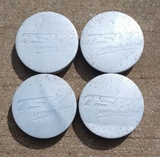 TSW Attitude Metal custom wheel center cap set (4 pieces)  no part number 2" dia