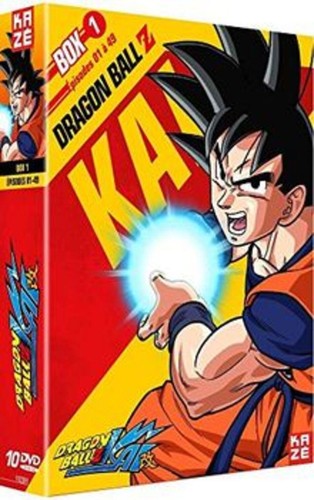 Dvd dragon ball kai box - z,
