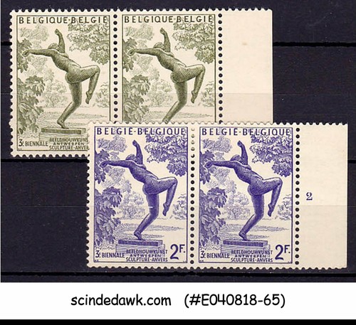 Belgium 1955 3rd biennial - belgium,