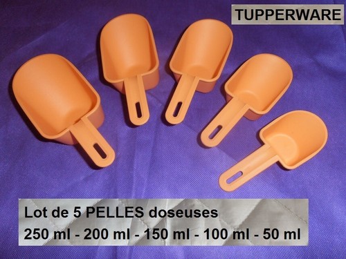 Tupperware lot 5 - 5, pelles