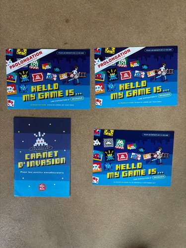 Space invader carnet - space,