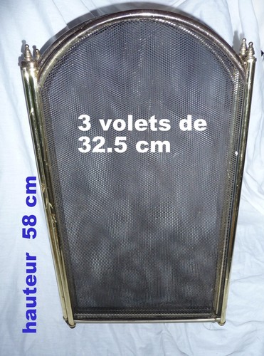 Pare feu cheminée pliant - ,