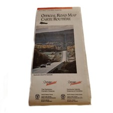 Switzerland Official Road Map Svisse Carte Routiere Officielle Vintage Collector