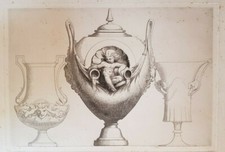 Gravure 1864 Objet d' Art Gout