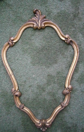 Ancien cadre bois stuc - cadre,