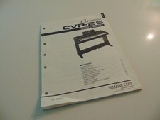 Yamaha Clavinova Digital Piano CVP-25 Service Repair Shop Manual Schematics