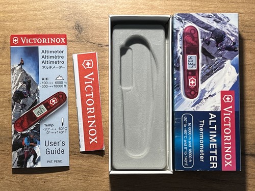 Victorinox altimeter boîte