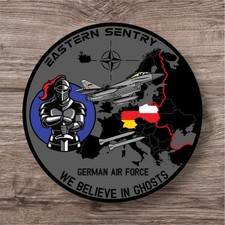 We Belive In Ghosts “Eastern Sentry” German Air Force Patch. Patriot System, EF