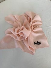 Foulard carré de soie Vintage