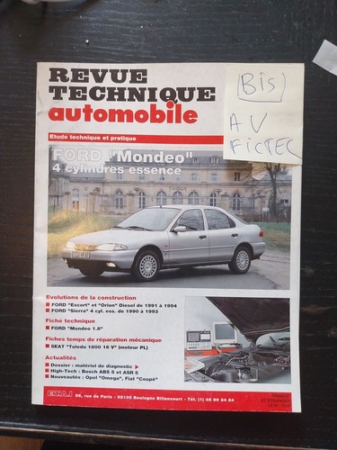 Revue technique ford - revue,