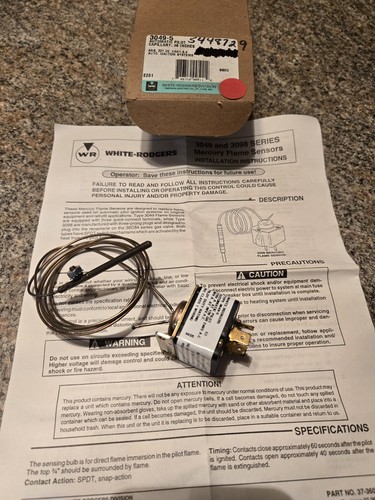 White rogers 3049 automatic - white, 3049-5