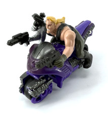 Hot Wheels Crash And Smash Bikes Cyber Force Stryker 1995 Motorcycle Loose
