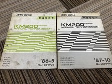 Manuel d'entretien transmission manuelle Mitsubishi KM200 KM201 KM205 KM206