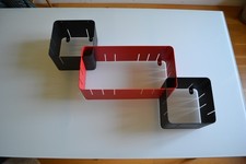 Modular bookcase consisting of 3 drawers shelf