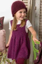 Robe - Long Yarns Donegal - Modellpaket-Strickpaket Avec Manuel Taille 110-116